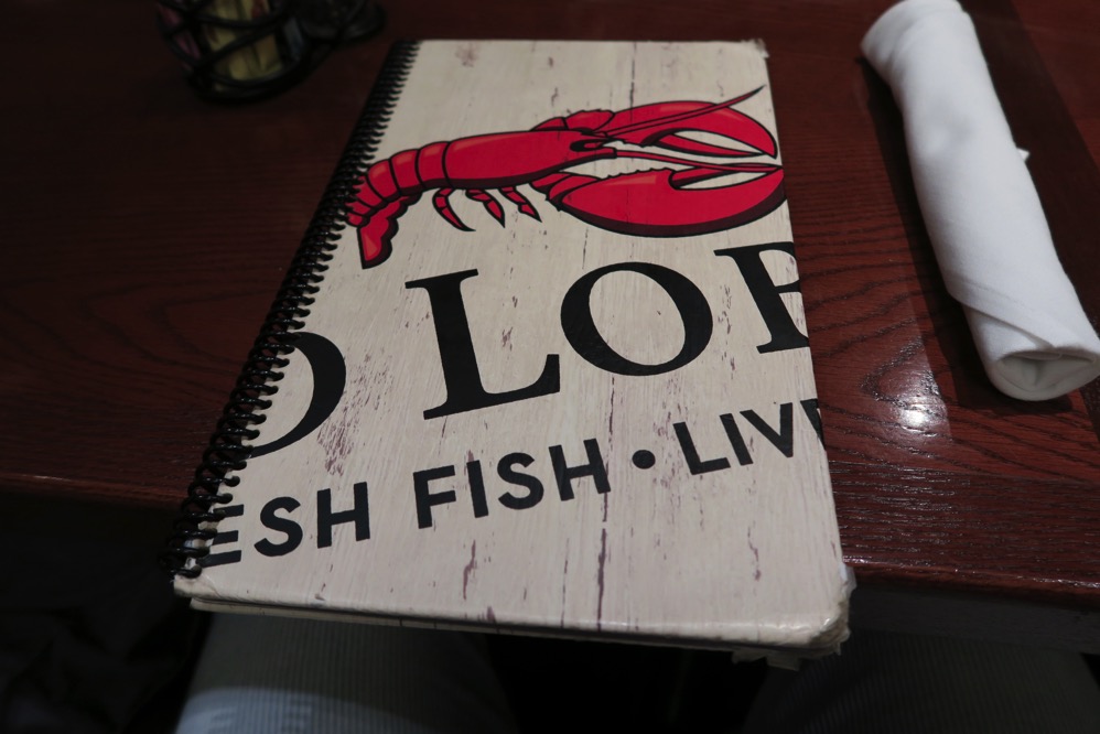 Led Lobster メニュー