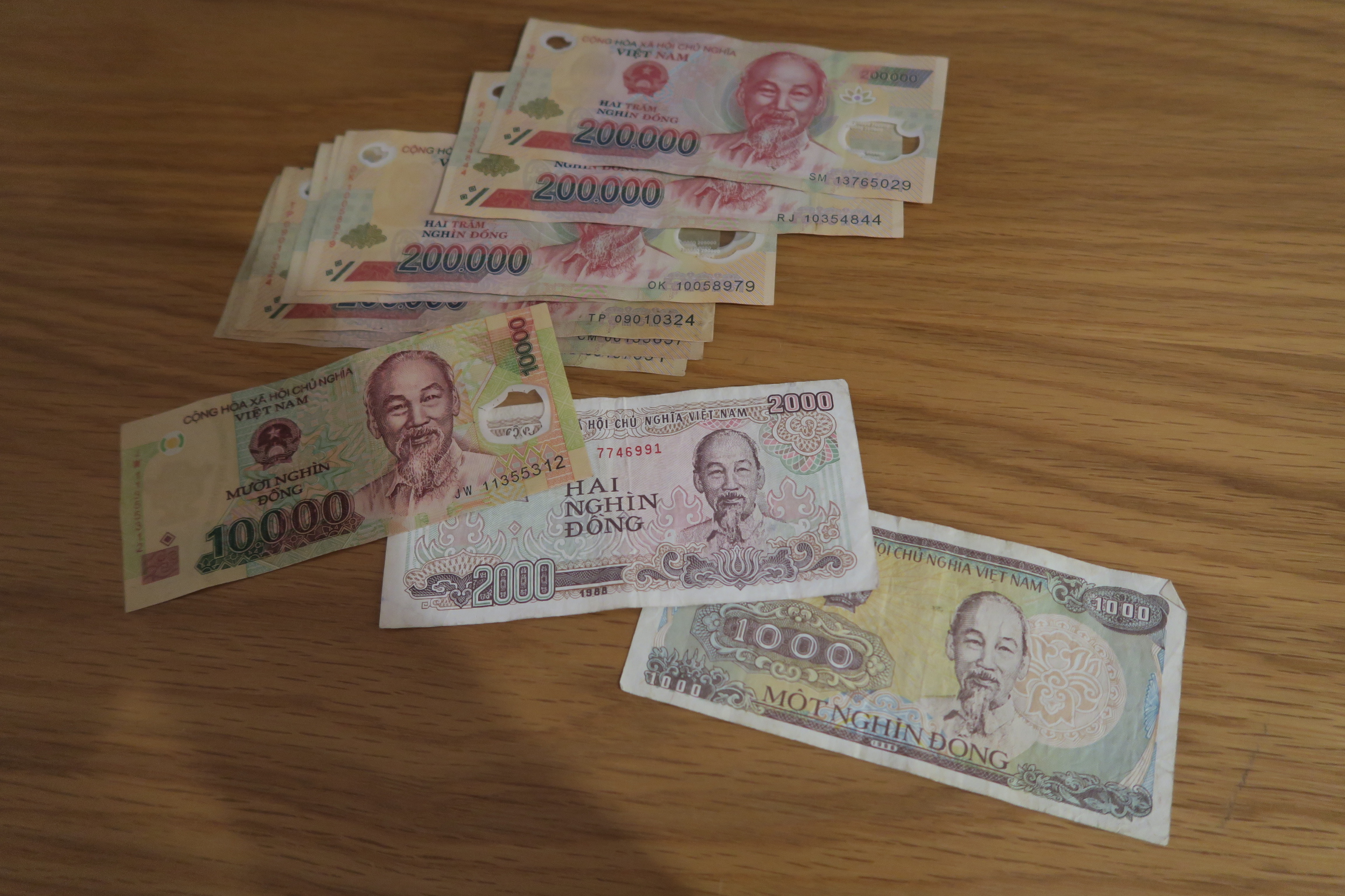 ベトナムドン紙幣