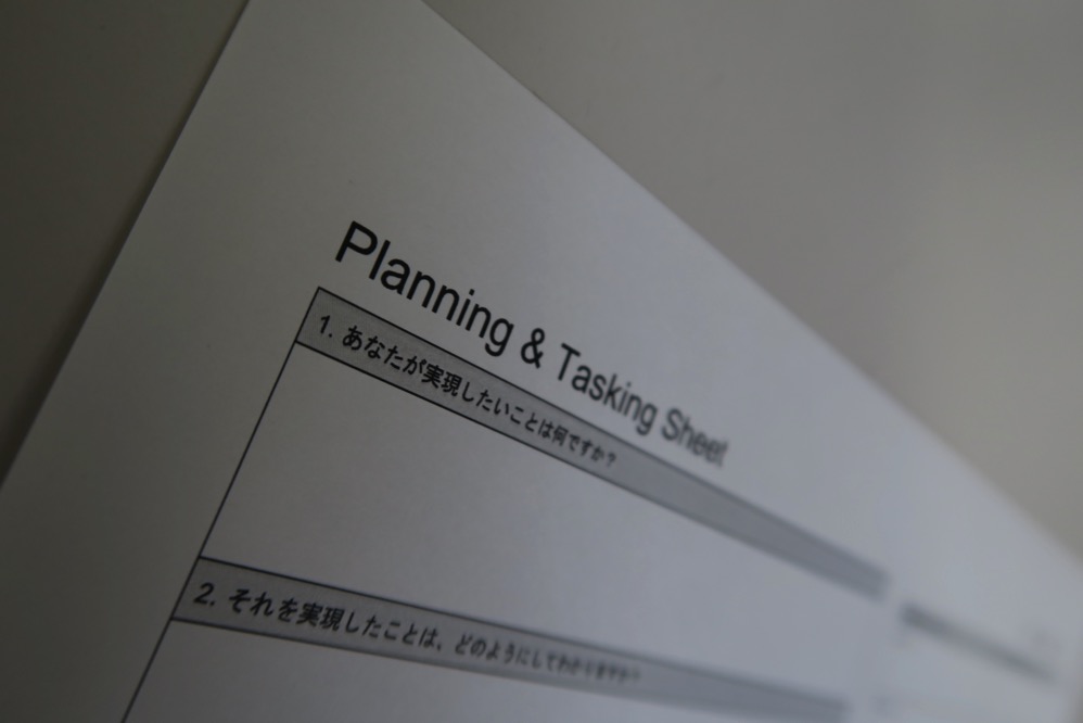 Planning & Tasking Sheet