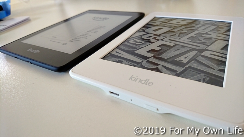 Kindle Paperwhite 第7世代と第10世代の比較
